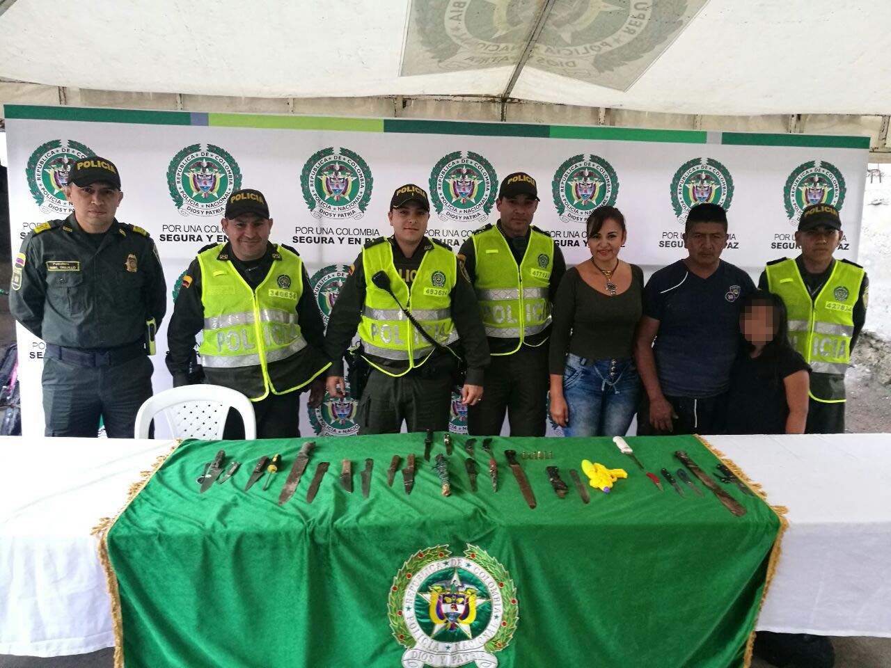 El evento contó con la participación de adolescentes de la comuna ocho de la capital Caucana