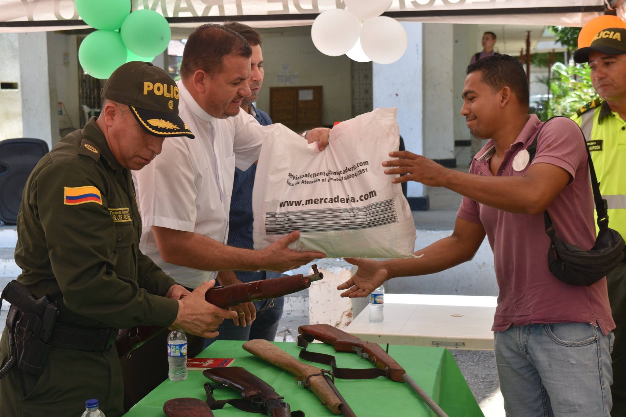 prevencion-entrega voluntaria de armas-plan desarme-pacto por la vida-el banco-interinstitucional-transito-mercado por armas-armas de fuego