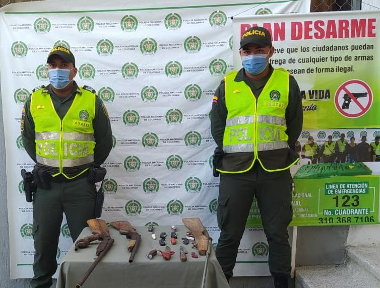 plan desarme en Sucre 