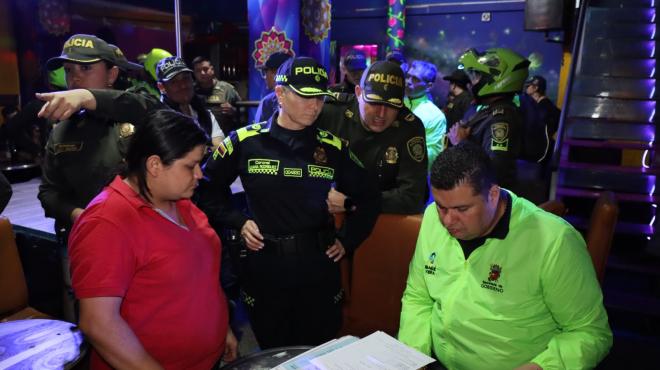 A través del Plan Choque 360 se realizaron caravanas de la seguridad 