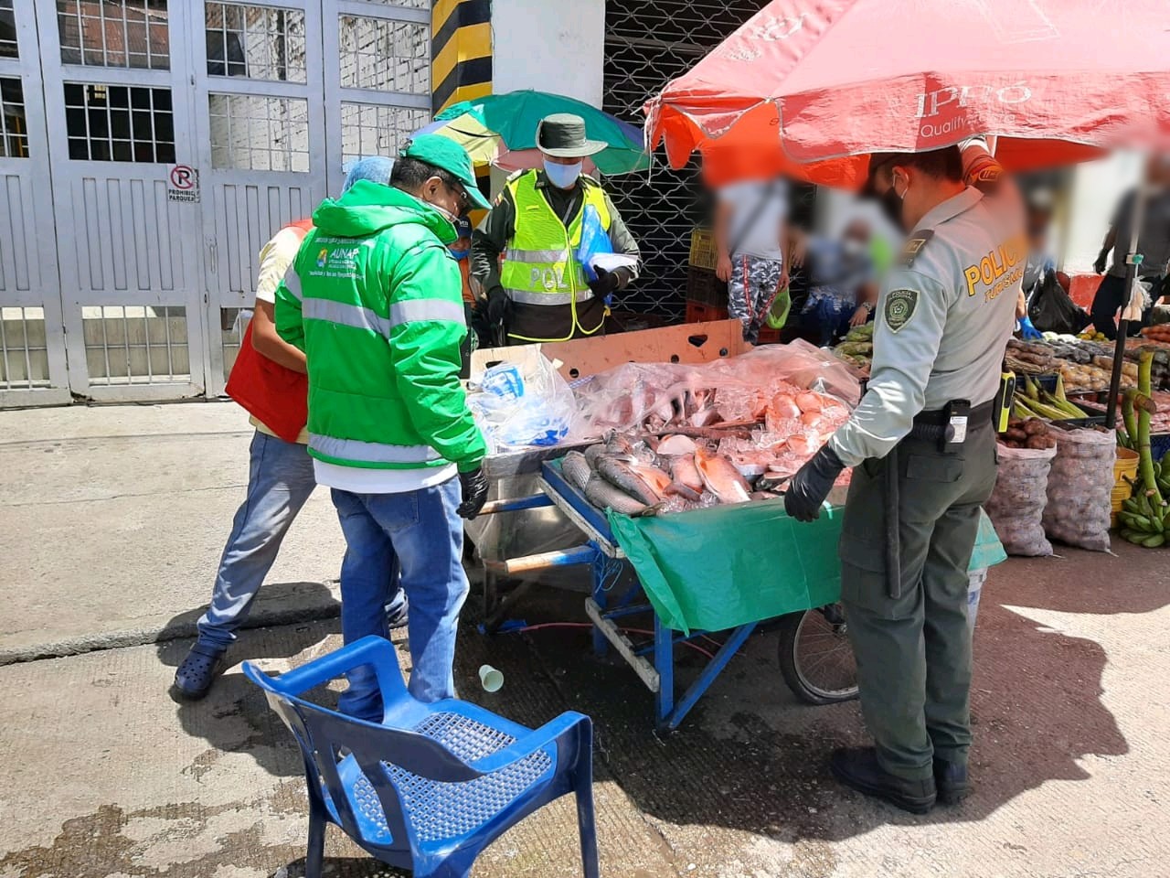 Desarrollamos acciones de prevención y control en las plazas de mercado de la ciudad