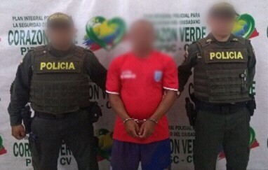 Las capturas se llevaron a cabo en los municipios de Chinú, Sahagún y Tierralta