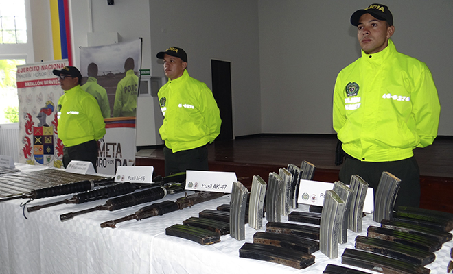 La Policía Nacional-y-Ejército Nacional-propinan golpe-a-‘los puntilleros’-en-el-Meta