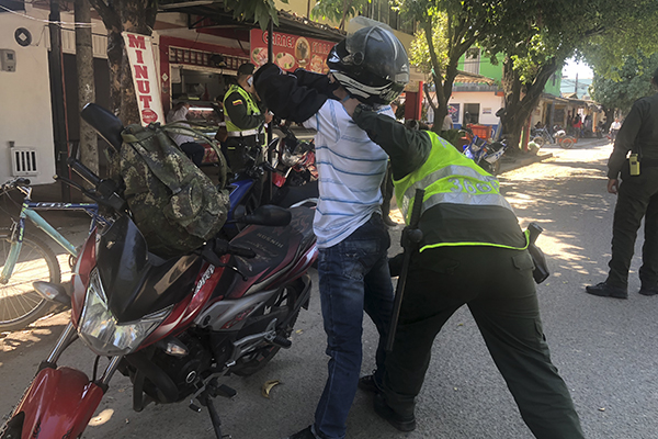 Porfía, la Nohora, La Madrid, Guatapé y Playa Rica son algunos de los barrios custodiados por las autoridades