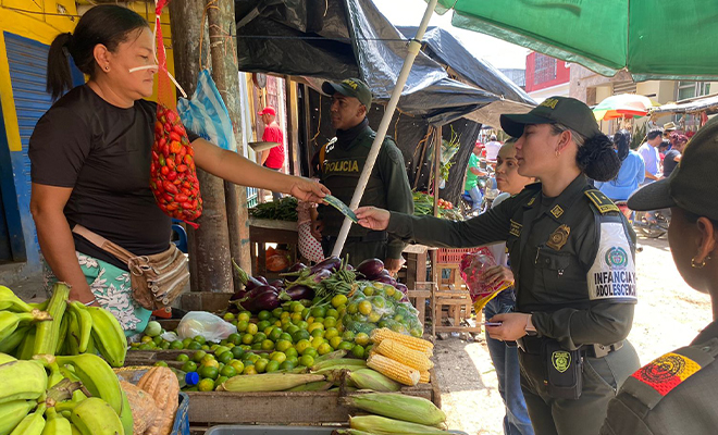 Con la iniciativa se busca sensibilizar a la población sobre la importancia de denunciar comportamientos que afecten y vulneren la integridad de los menores de edad