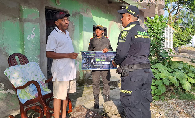 La campaña hace parte de las estrategias que se vienen desplegando para prevenir los delitos en Bolívar