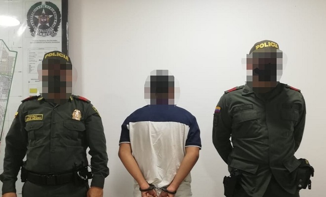 Policía Capturó En Flagrancia A Un Sujeto Por Porte Ilegal De Armas De Fuego