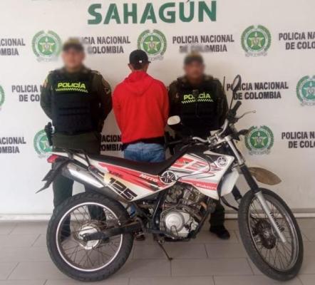 Se logró la captura de dos personas por los delitos de receptación, y la recuperación de cuatro motocicletas y dos vehículos