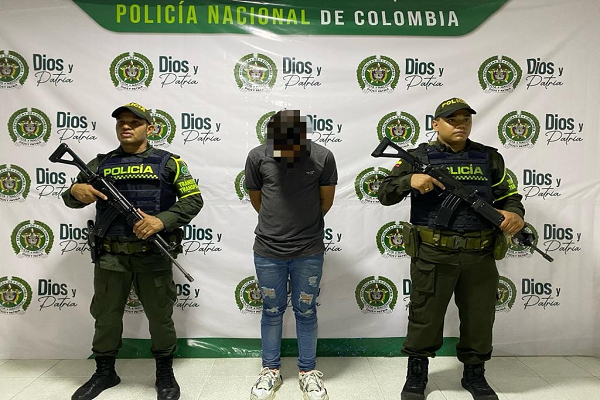 Capturado ciudadano extranjero con circular roja de Interpol