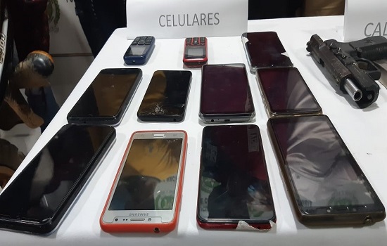 Se logró capturar a siete personas e incautar armas de fuego, celulares y motocicletas de alto cilindraje.