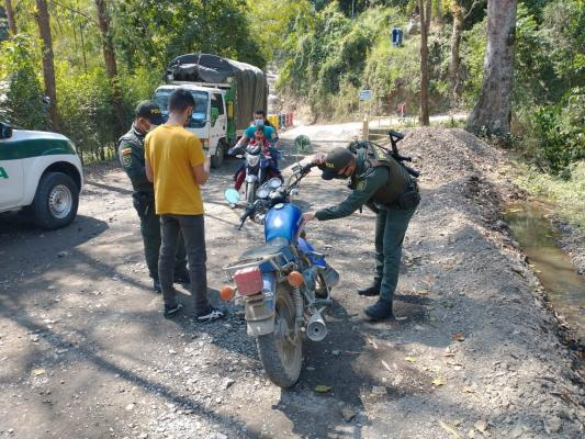 Policía en Santiago y Arboledas fortalece las actividades de requisa y control territorial para prevenir la comisión de delitos