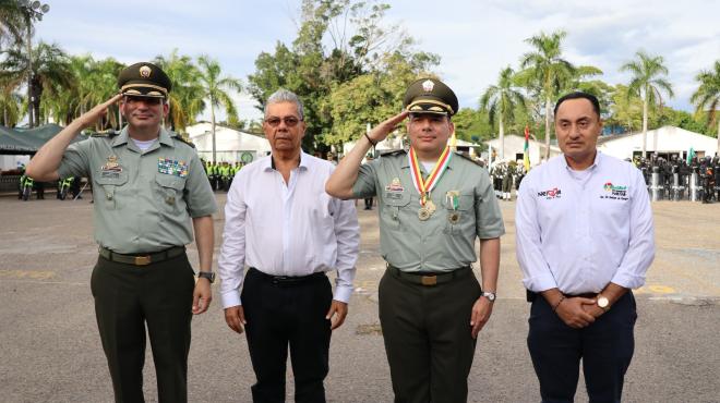 Ceremonia de policía 