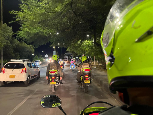 Policía Metropolitana de Neiva presenta balance del fin de semana.