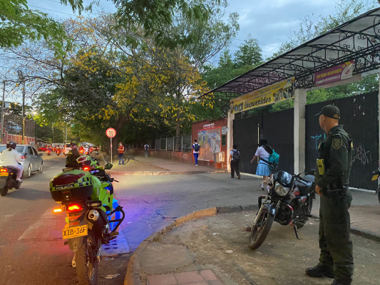 Policía Metropolitana de Neiva presenta balance del fin de semana.