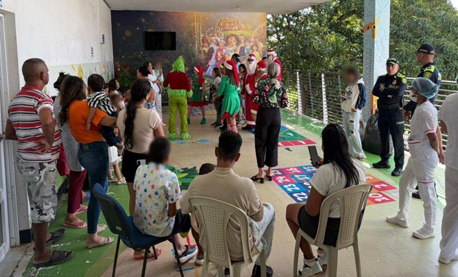 Policía con la comunidad