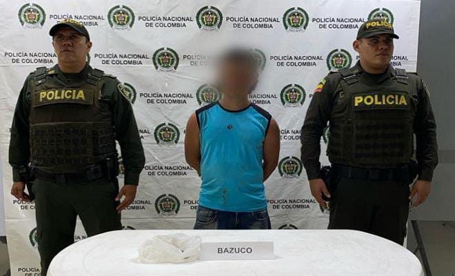 Capturado en flagrancia un hombre con estupefacientes 