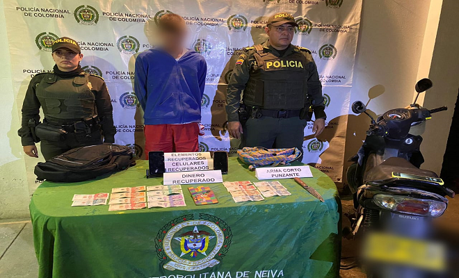 Policía Nacional, de frente contra el hurto en el corregimiento El Caguan