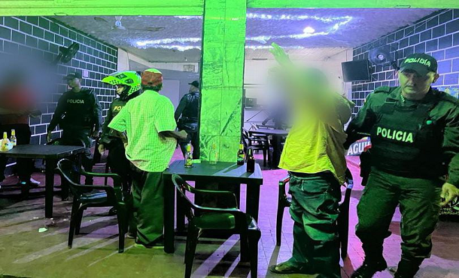 Policía Nacional en Neiva presenta balance del fin de semana