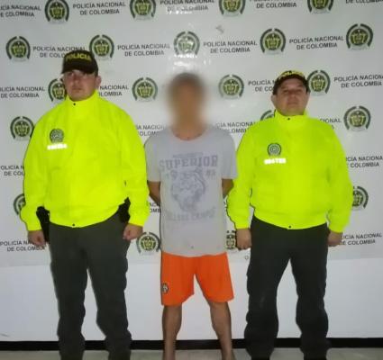 Policía Nacional, logra la captura de un hombre en el corregimiento La Ulloa