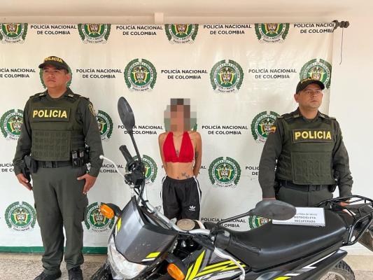 Policía Nacional logra la captura de una mujer y la aprehensión de una menor de 14 años de edad