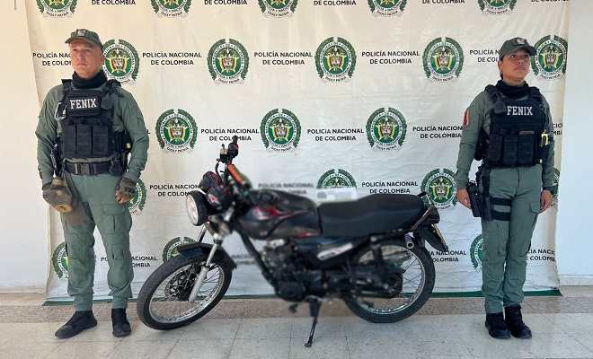 Policía Nacional logra la recuperación de tres motocicletas que habían sido.. hurtadas