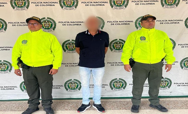 Policía Nacional logra la captura de un hombre con orden judicial