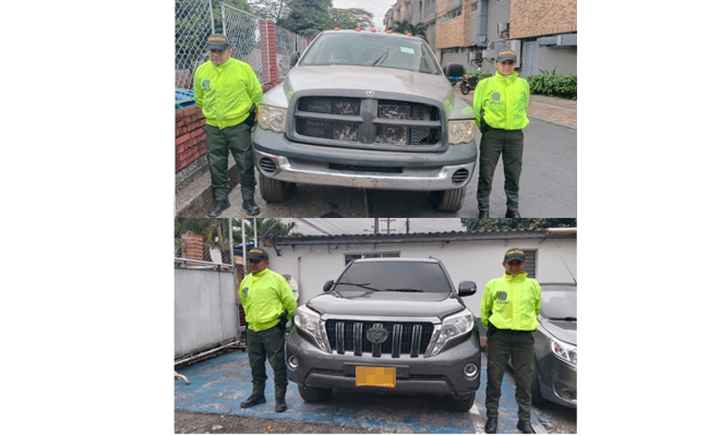 Vehículos recuperados