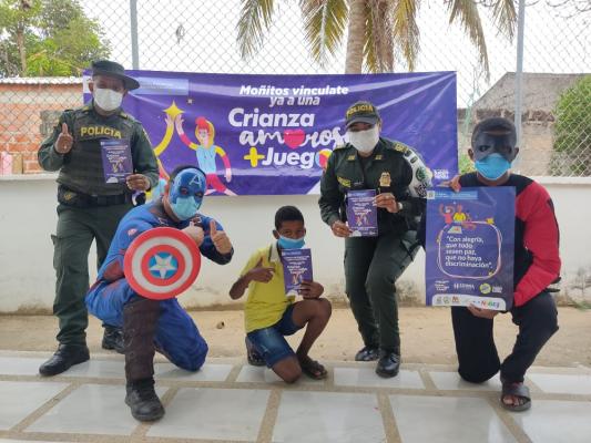 El Grupo de Infancia y adolescencia brinda acompañamiento permanente a los menores de edad y sus familiares 