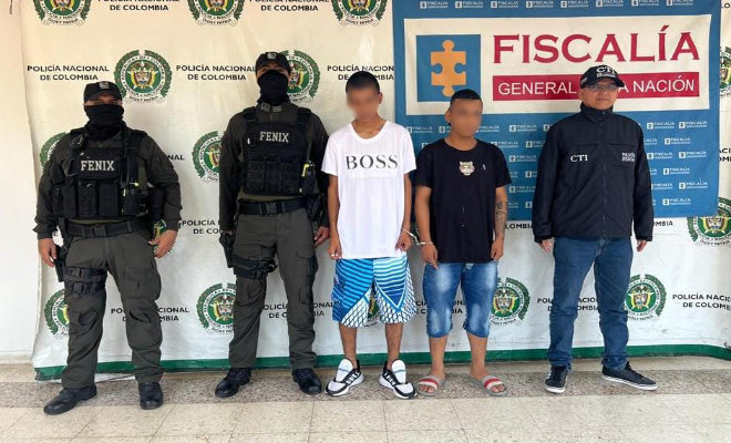 Policía y CTI dan captura a los presuntos responsables de homicidio de joven universitario 