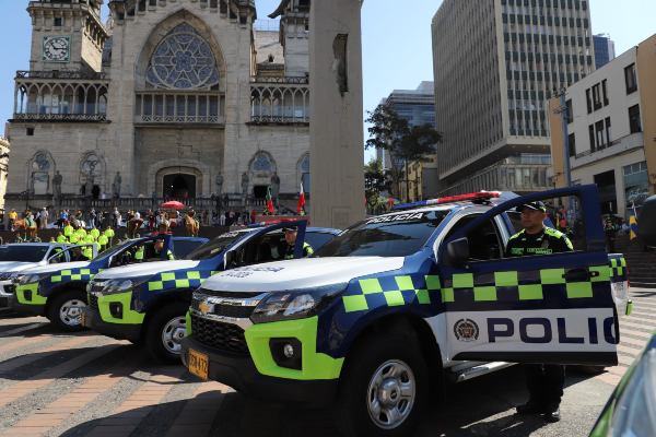 13 nuevos vehículos que ayudarán a los uniformados, a tener mayor capacidad de respuesta 