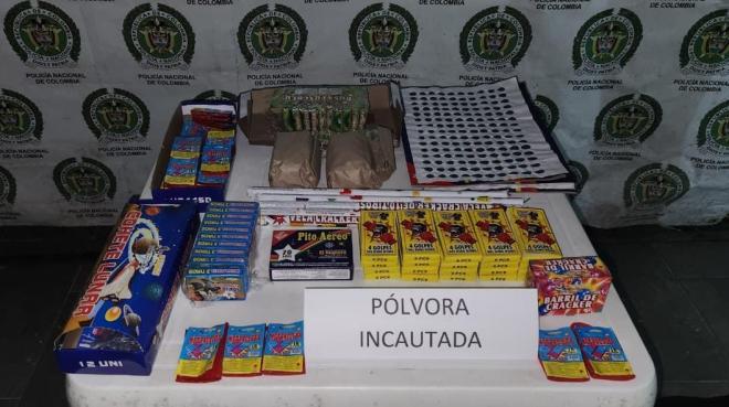 pólvora incautada en Granada por el MNVCC