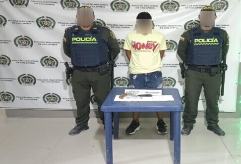 capturado con arma de fuego ilegal
