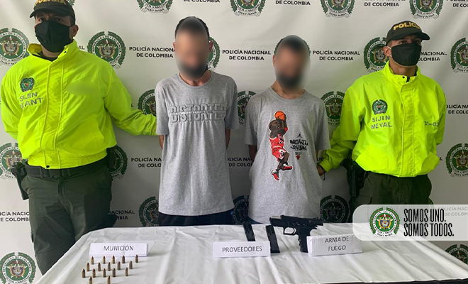 capturados del municipio de sabaneta