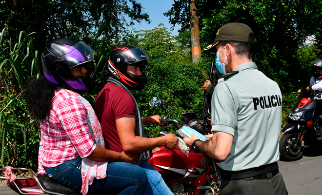 Se realizó la entrega de elementos de bioseguridad a la comunidad 