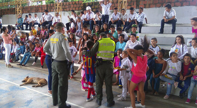 La Policía Nacional-previene-a-niños y niñas-del-Meta-contra-la explotación sexual
