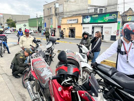 Previenen el hurto a motocicletas 