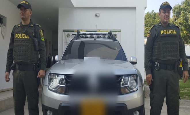 Policía Nacional recupera vehículo