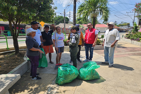 Policía comunitaria y Comunidad se unen por Arboletes