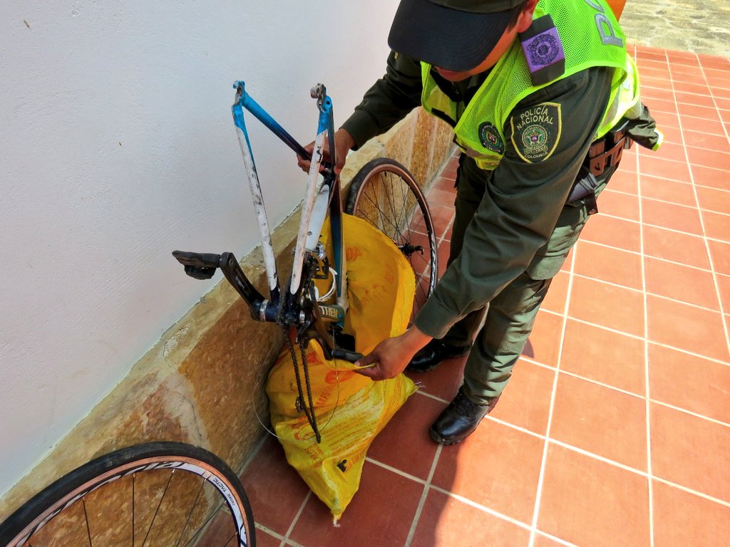 Recuperamos bicicleta hurtada en Arcabuco