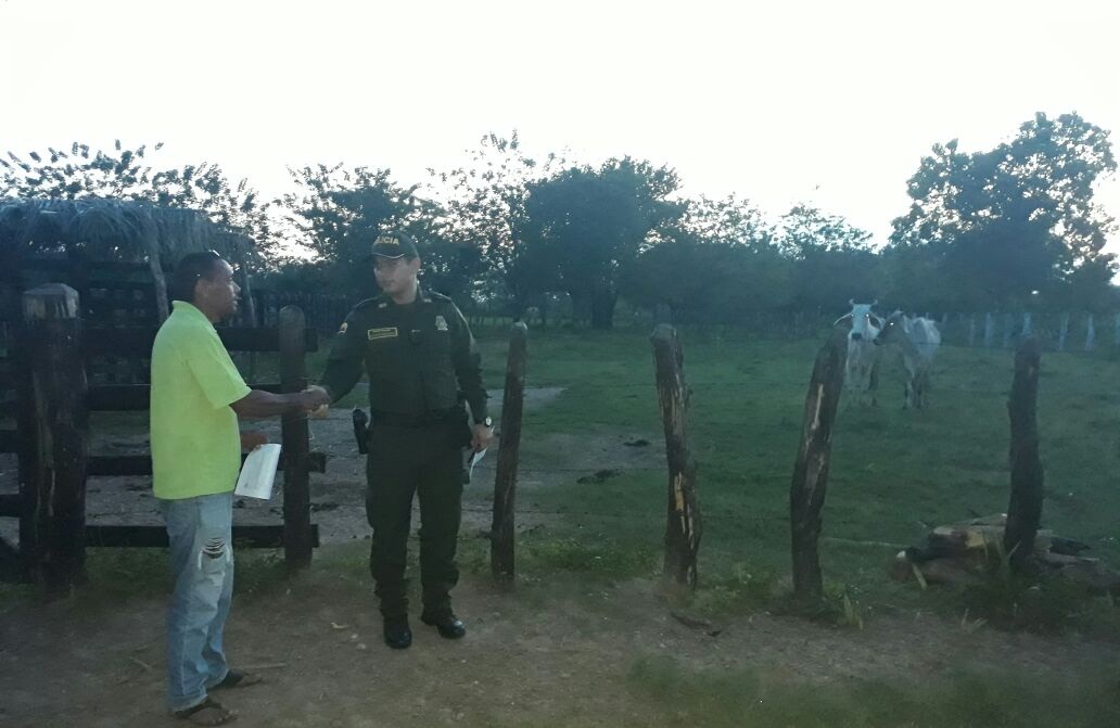 receptacion-entrega de reses robada-hurto de ganado-magdalena-MNVCC-cuadrante-santa ana