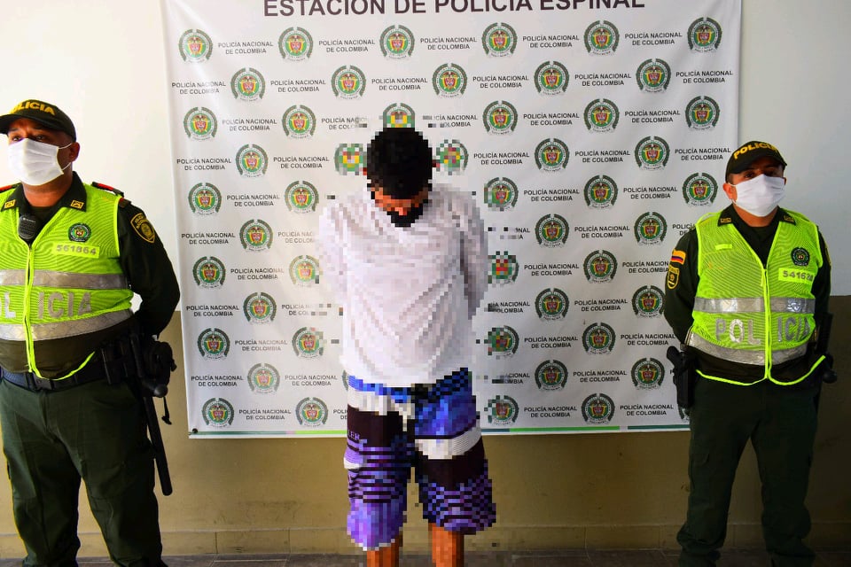 En Tolima capturamos a un sujeto por el delito de hurto