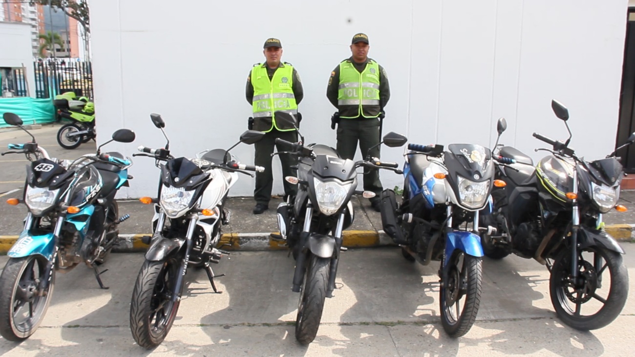 Motocicletas recuperadas 