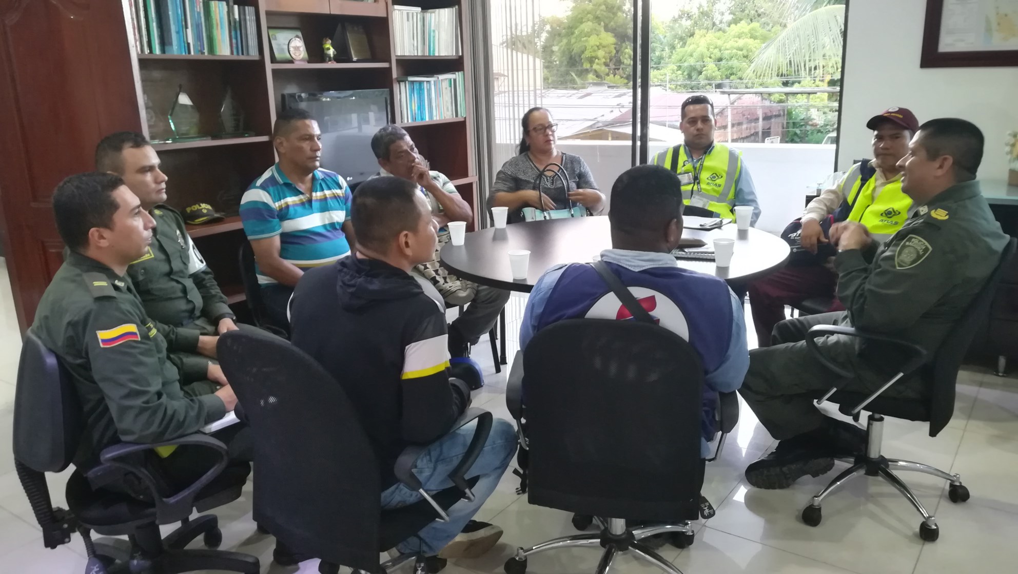 participación de la red de apoyo 