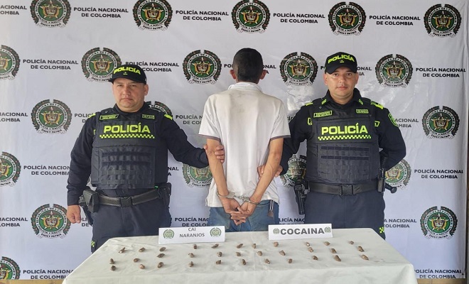 Con esta captura se logra contrarrestar el tráfico de estupefacientes