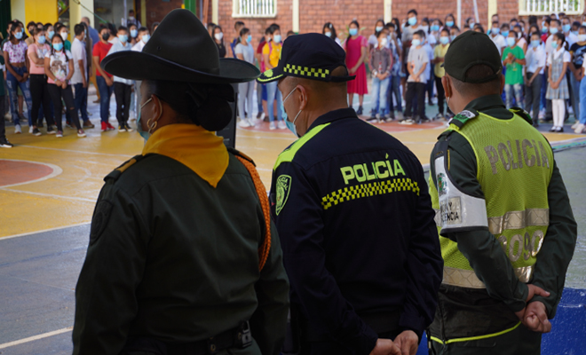 Acompañamiento a los estudiantes que finalizaron su periodo vacacional