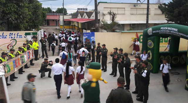 Regreso a Clases Seguro y en Paz-Policia-Meta