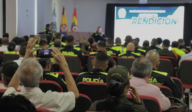 La Policía Metropolitana de Barranquilla presenta rendición de cuentas vigencia 2024
