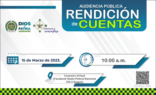Rendición de cuentas vigencia 2022