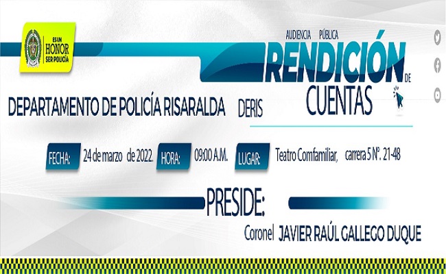 Invitación Rendición de Cuentas Vigencia 2021