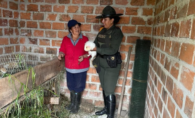 Policía Nacional fortalece la seguridad mediante campañas de prevención en el sector rural